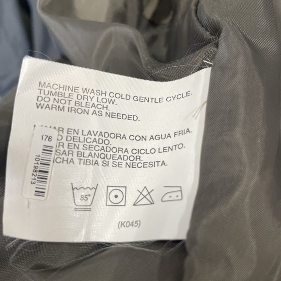 Vintage Members Only‎ Mariner Mens 2X Jacket Beige Full Zip Lined Windbreaker - Picture 15 of 16